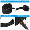 PATIKIL 7.9ft x 7.2mm Surfboard Leash, Coiled Leashes with Plug