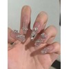 ncip03 False Nail Tip, Short Nail, Nail Tip, Cute, Long