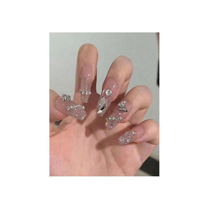 ncip03 False Nail Tip, Short Nail, Nail Tip, Cute, Long