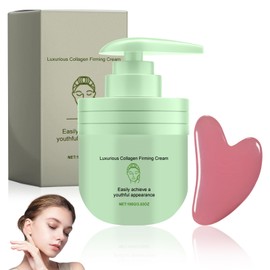 1Pcs Stdei Luxurious Collagen Firming Cream,Collagen Firming Cream Luxurious Collagen Firming Cream Collagen Firming Body Cream Moisturizing and Hydrating Pink Beauty Plate for All Skin Types