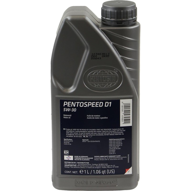 Pentosin - PENTOSPEED DEXOS1 Gen3 5W-30 1L