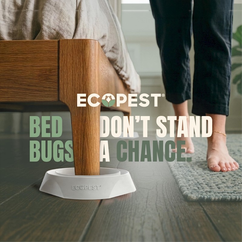 Bed Bug Interceptors – 8 Pack | Bed Bug Blocker