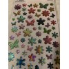 STICKABILITIES THE PAPER STUDIO EPOXY COLORFUL FLOWERS BUTTERFLIES 69 PCS