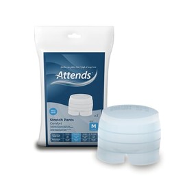 Attends Washable Fixation Stretch Fit Pants Comfort - Medium (1 Pack of 3)