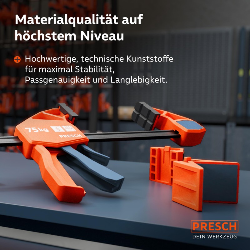 PRESCH Corner Attachment for One-Handed Clamps Pack of 2 -