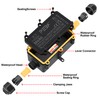PEBA Waterproof Junction Box 2-Way Cable Connector Outdoor IP68 External