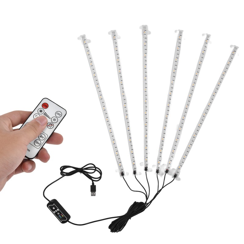 6 Head 54W 216LEDs Plant Growth Light with 3 Light