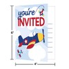 Creative Converting Toy Airplane Invitations, 8 Count