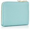 Mozu 16104 L-Shaped Zipper, Thin Mini Wallet, Unisex, Unisex, Bifold