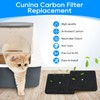 Cunina 6 pack Cat Litter Box Replacement Carbon Filters Compatible