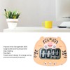 Luqeeg Cute Animal Digital Kitchen Timer, Yellow Tiger, LCD Large