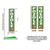 Ffn POZOLE Mexican Food Sign – Outdoor Advertising Rectangle Feather