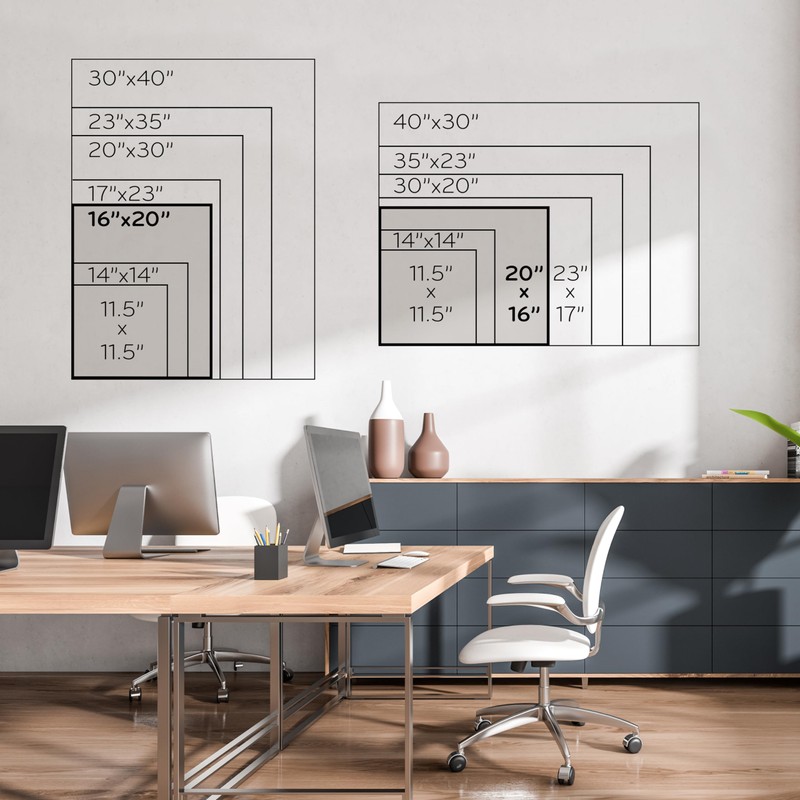 U Brands Magnetic Dry Erase Calendar Whiteboard for Wall, 20"x16",