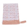 2pcs Hanging Diaper Bag Waterproof Double Pockets Zipper Closure Baby