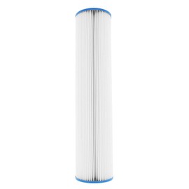 20 Micron 20 Inch x 4.5 Inch | 2-Pack Pleated Polyester Whole House Sediment Replacement Cartridge | Compatible with Pentek S1-20BB, Hydronix SPC-45-2020 | Made in the USA, US Water Filters