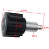 FMHXG M16 Pull Pin Knob, Black, Steel & ABS, M16