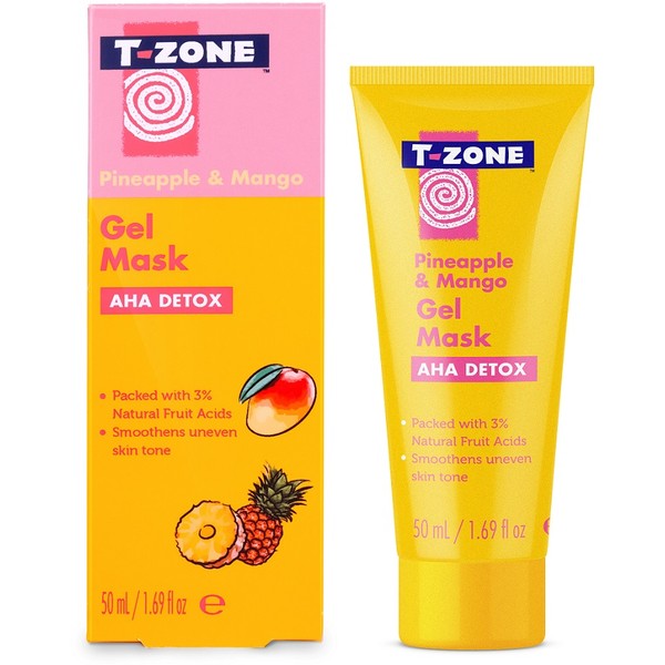 T-Zone Pineapple & Mango Gel Mask AHA Detox 50ml