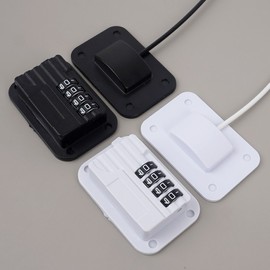 Multi-Purpose Dial Wire Anti-Opening Security Lock Drawer Lock Black