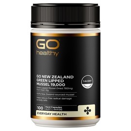 GO Healthy Go Mussel New Zealand Green Lipped 19000mg Cap X 100
