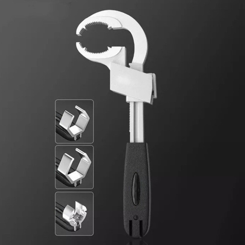 Multifunctional Bathroom Wrench Adjustable Wrench Repair Disassembly Tool for Faucet