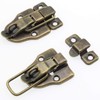 Retro Style Duckbilled Toggle Hasp Latch,LBTODH 2 pcs Antique Toggle