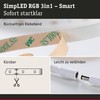 Paulmann 70534 SimpLED LED Strip Smart Home Zigbee RGB Complete