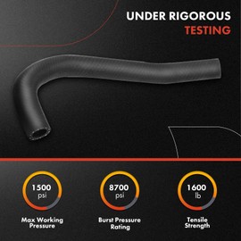 A-Premium Power Steering Reservoir/Suction Line Hose Assembly Compatible with Honda Accord 2006-2007, 2.4L, Reservoir To Pump