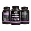 PURE ORIGINAL INGREDIENTS Acai Berry (365 Capsules) No Magnesium Or