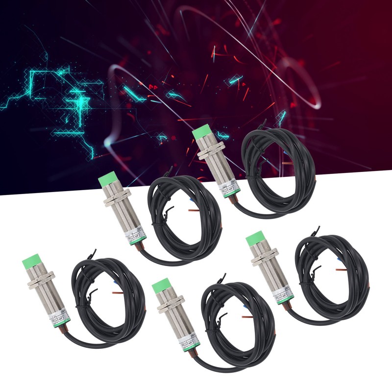 5Pcs Proximity Sensor NPN Normally Closed Detecting Switch 6‑36V DC