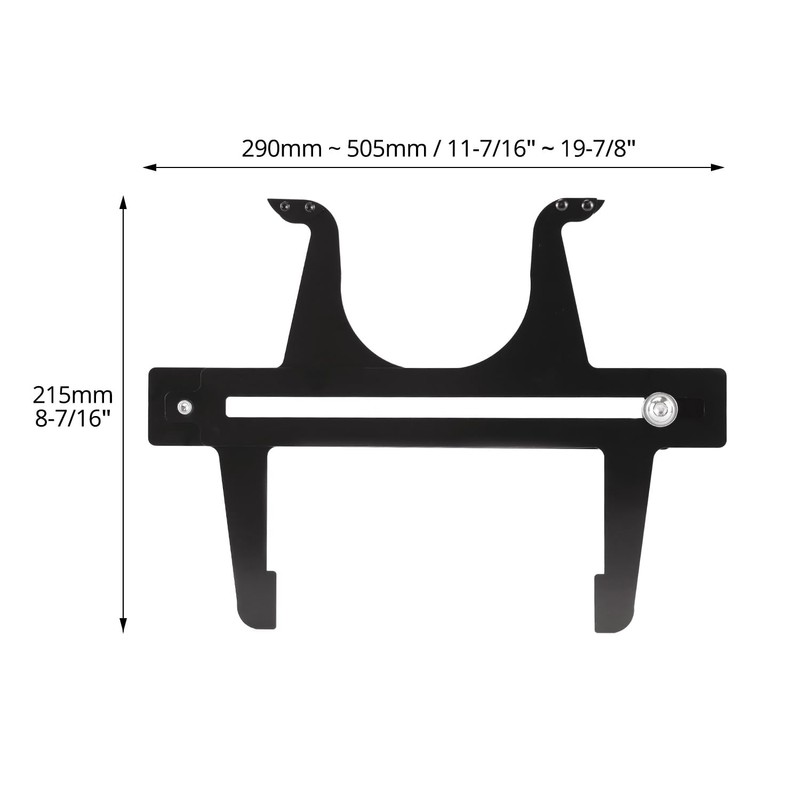 QWORK Brake Measuring Tool 6.5-14.25 Inch - Professional Precision Brake