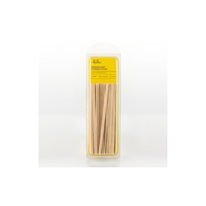 Heller 99018 Wooden Paint Stirring Sticks (25 Pieces)