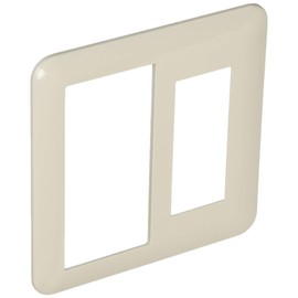 Panasonic Cosmo Series Wide 21 Switch + Outlet Plate, White WTC7112W