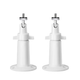 OLAIKE Smart Home Adjustable Indoor/Outdoor Metal Wall Mount (2 Pack) for Ring Stick Up Cam Wired/Battery & Indoor Cam, Arlo Pro/Pro 2/Pro 3/Pro 4/Ultra, Eufy Cam E / 2 / 2C, Wyze Pan v3, White