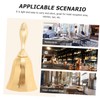 jojofuny Elegant Metal Call Bell for Restaurant and Bar Decorative