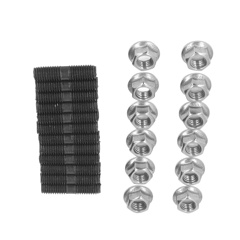Exhaust Manifold Stud Nut Kit Replacement for Dodge for Cummins