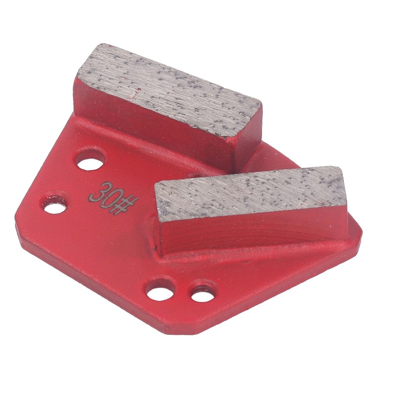 3Pcs Diamond Grinding Shoes 30 Grits Trapezoid Concrete Floor Cutting