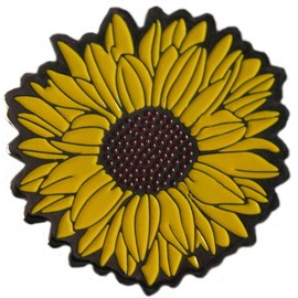 Flower and Garden Golf Ball Marker with Harvest Hat Clip