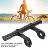 20CM Carbon Tube Bicycle Handlebar Extender Bracket Mount Bike Headlight