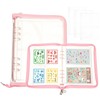 PATIKIL Sticker Organizer Binder, Reusable A5 Sticker Album Collecting Book