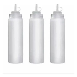 Like Shop Set 6 Botellas Dispensadora P/ Aderezos Salsa 32 Oz