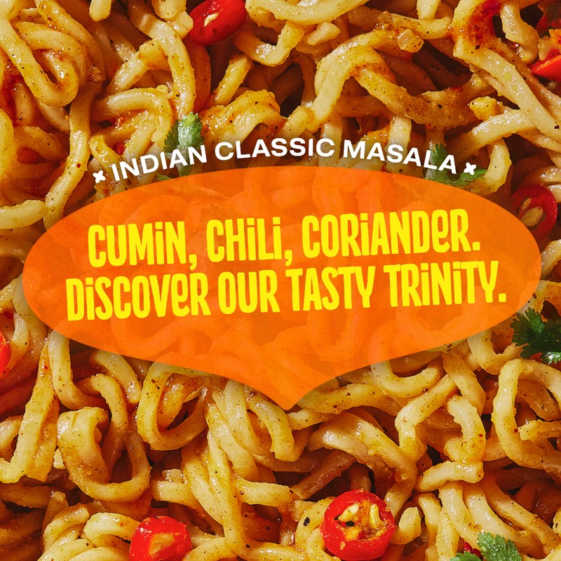 Maggi Indian Classic Masala Noodles, Instant Noodles, 3 Min Indian