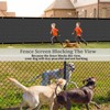 Amagenix Privacy Fence Screen 5'X36' Customized Size Dark Grey Heavy