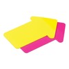 Avery Sticky Notes, See-Through, Arrow, 1.62 x 2.75 Inches, Yellow