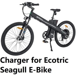 coming data  battery Charger power adapter For Ecotric Seagull E-Bike