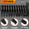 CYLBAQ Square, Triangle Head and Y Shaped Tri Wing Screwdriver