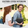 SHIQIKEJIPTY Steno Pad Holder PU Leather 6x9 Steno Pad Cover