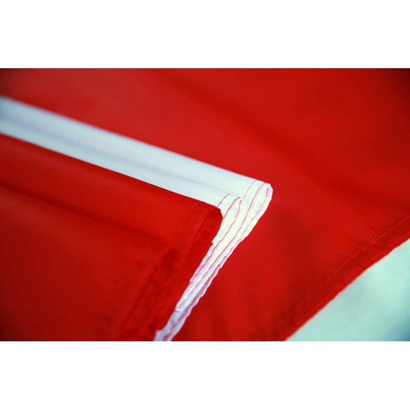 High Supply 3x5 Peru Flag with Double Stitched Edges, 100%