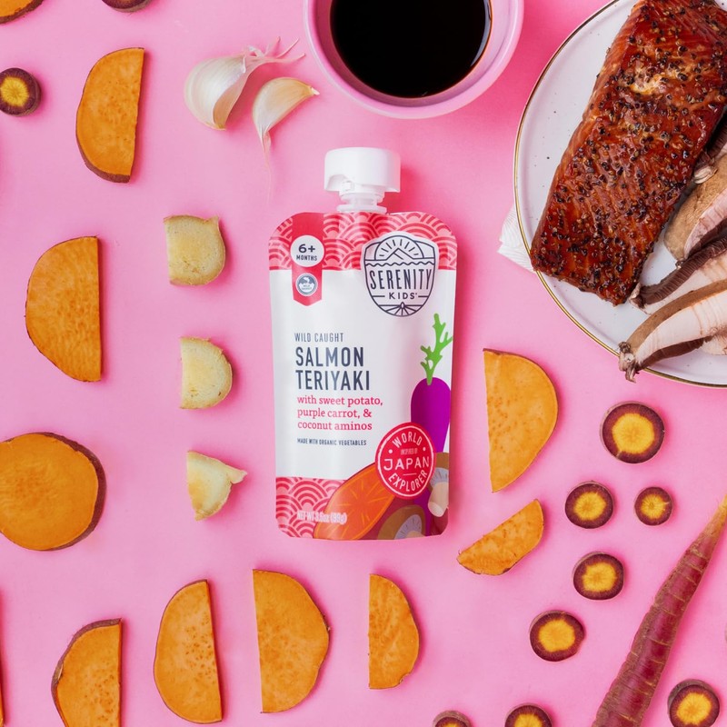 Serenity Kids 6+ Months World Explorers Baby Food Pouches Puree