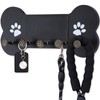 Nekon Dog Leash Holder for Wall - Wooden Key Holder