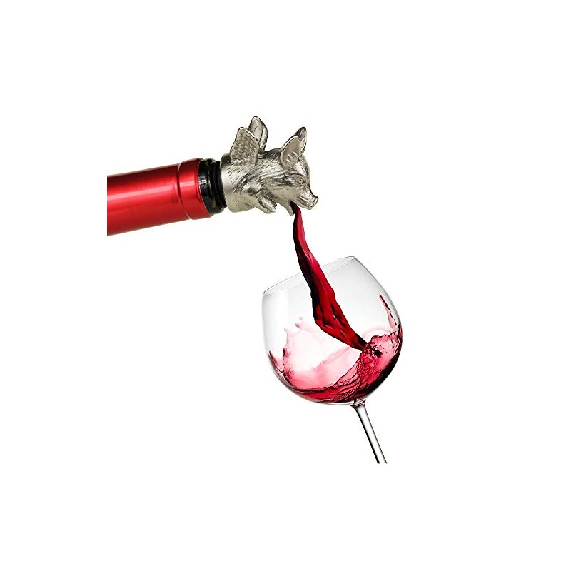 My Pour Head Stainless Steel Animal Wine Pourer Aerator -